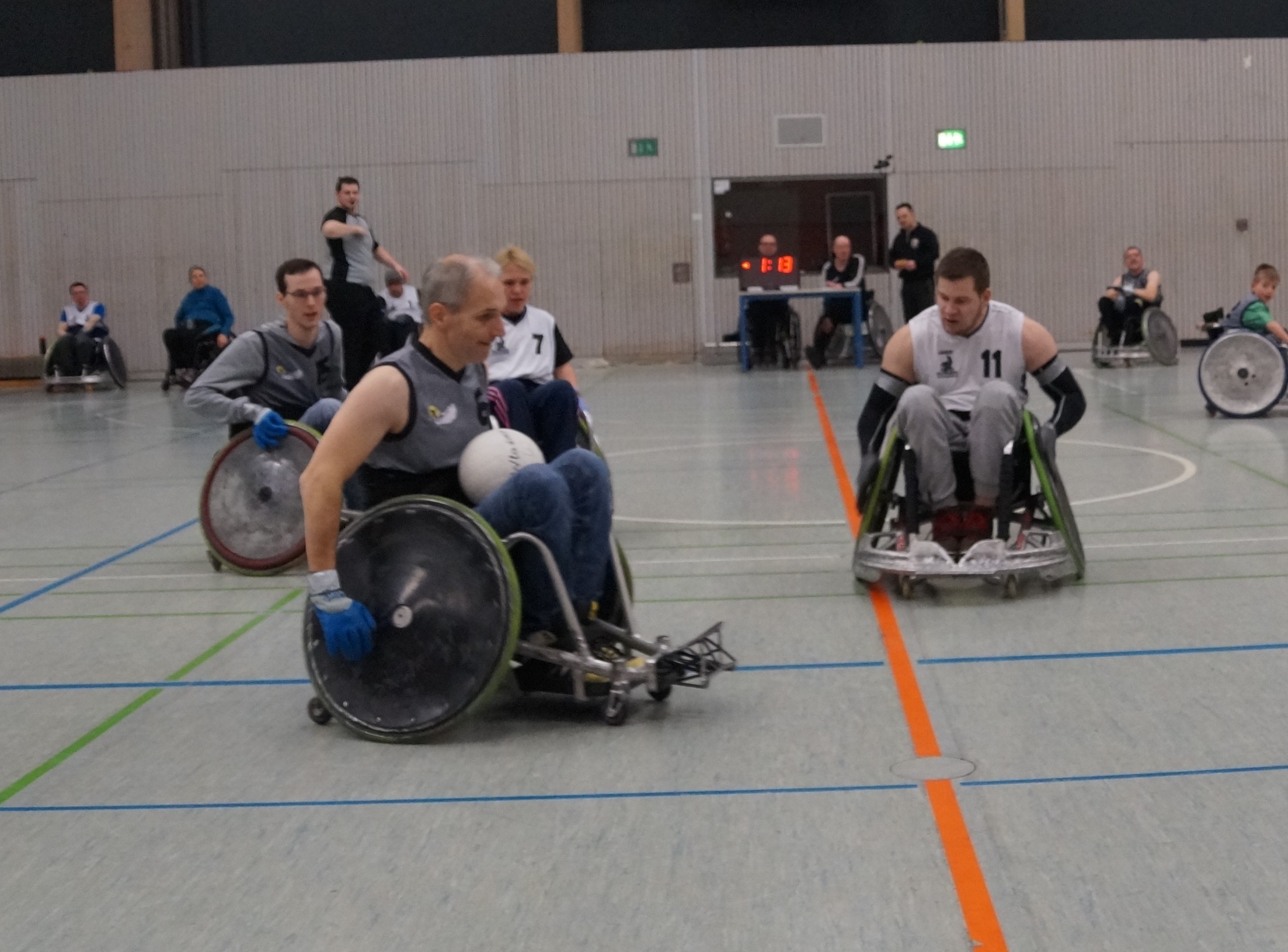 Rollstuhlrugby Regionalliga startet in Aachen
